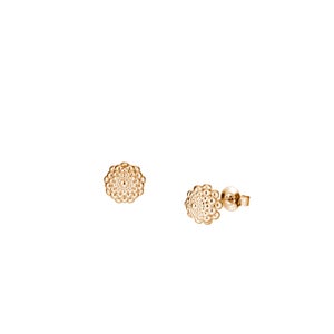 Heikki Hartikainen / Lumoava - Cloudberry (earrings, gold)
