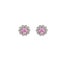 Heikki Hartikainen / Lumoava  - Daisy (earrings, pink zircon)