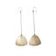 Jaana Junkkaala / Pioni Design - Serenity (earrings, bronze, hook)