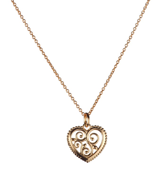 Carina Blomqvist / Lumoava - Hearts (pendant, yellow gold)