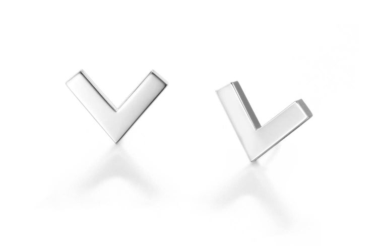 Katri Niskanen / Lumoava - Cupid (Earrings III, white gold)