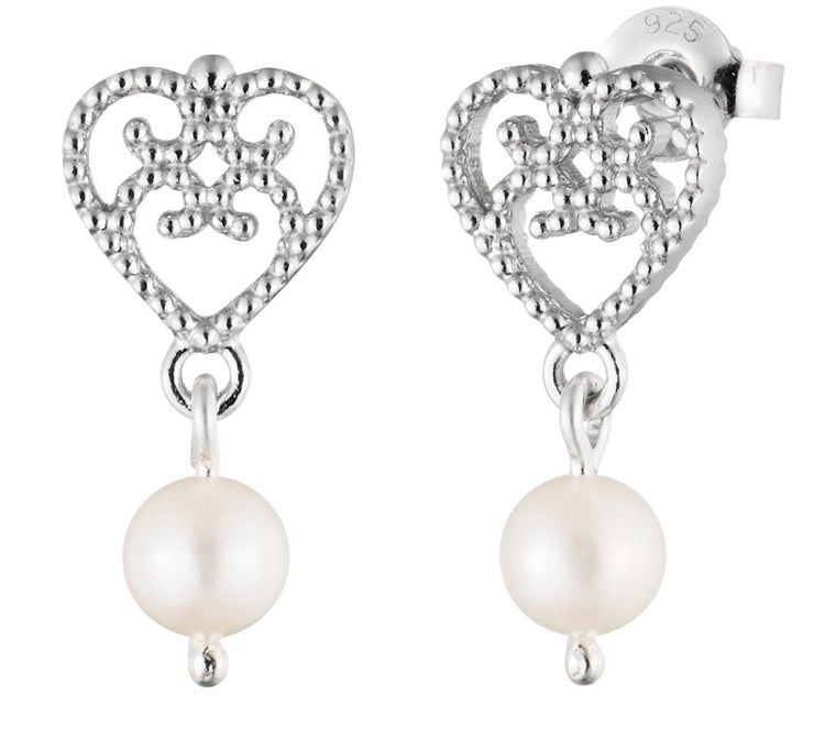 Heikki Hartikainen / Lumoava - Bead (earrings, with pearl)